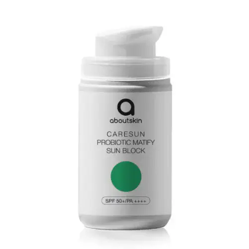 2026-04-14_23-19_1 Матуючий сонцезахисний крем ABOUT SKIN CareSun Probiotic Matify Sun Block - 30 мл - Зображення 1