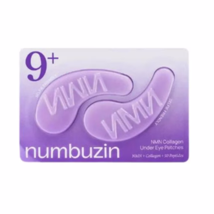 Numbuzin No.9 NAD+ Collagen Under Eye Patches – патчі під очі з колагеном і пептидами (5 пар)