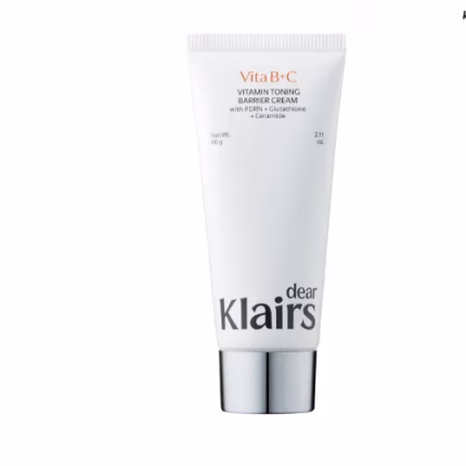 Вітамінний тонізуючий барєрний крем Dear Klairs Vita B+C Vitamin 60 мл
