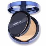 Антивіковий тональний кушон 3 в 1 з ефектом glass-skin CUSKIN Clean Up Skinfit Cushion Pact Color 23 - 15 г + 15 г