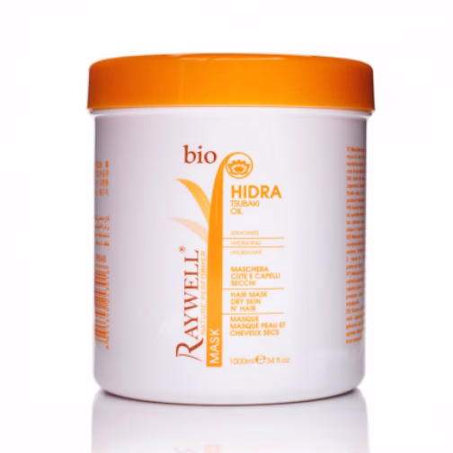 2026-05-29_02-36 Маска для сухого волосся зволожуюча Raywell bio HIDRA 1000ml - Зображення 1