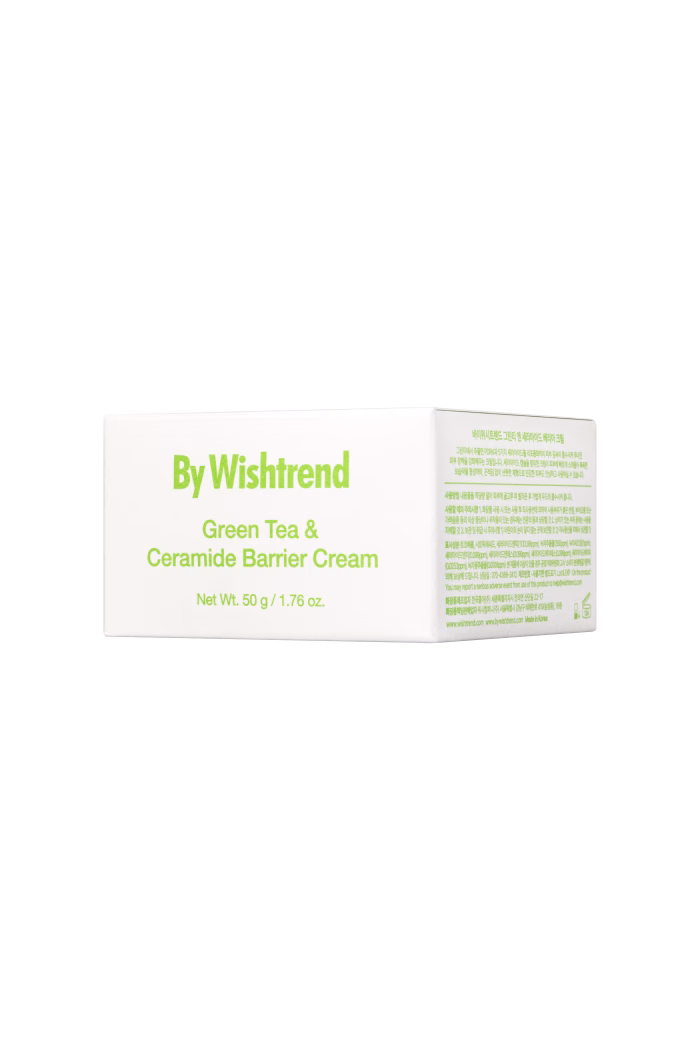 Відновлювальний крем BY WISHTREND Green Tea & Ceramide Barrier Cream із зеленим чаєм та церамідами 50 мл - Зображення 4