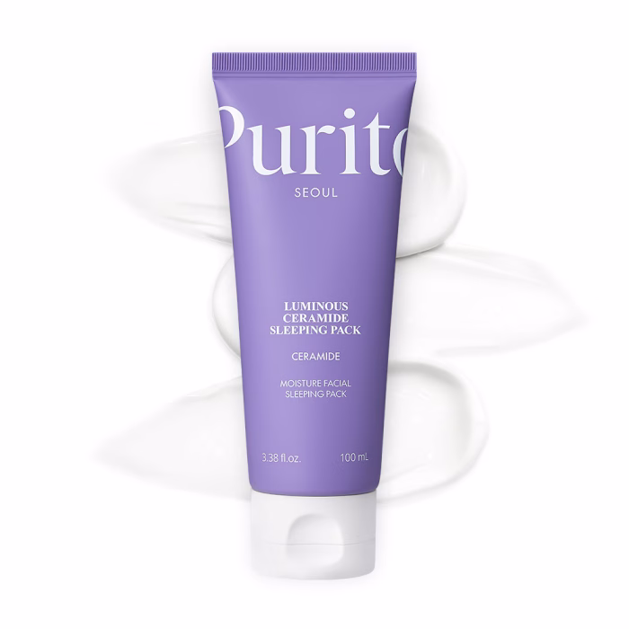 Відновлююча нічна маска з центеллою Purito Seoul Luminous Ceramide Sleeping Pack, 100 ml - Зображення 2