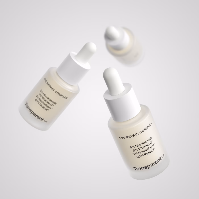 Нічний серум з ретинолом та вітаміном С для шкіри навколо очей Transparent-Lab Eye Repair Complex, 15 мл - Зображення 3