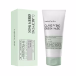 Очищувальна маска з глиною та спіруліною, Logically, Skin Clarifying Green Mask