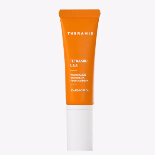 2026-06-01_21-59 Антиоксидатна сироватка з вітаміном С 20 % THERAMID C-Tetra E.F. мініатюра 10 мл - Зображення 1