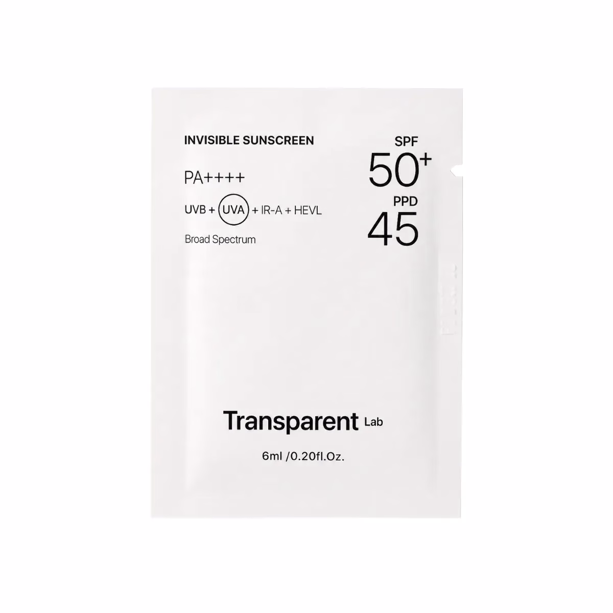 nevydymyi-sontsezakhysnyi-krem-transparent-lab-invisible-sunscreen-spf50-pa-6-ml-27908997364391 Невидимий сонцезахисний крем Transparent Lab Invisible Sunscreen SPF50+ PA++++, пробник 6 мл - Зображення 1